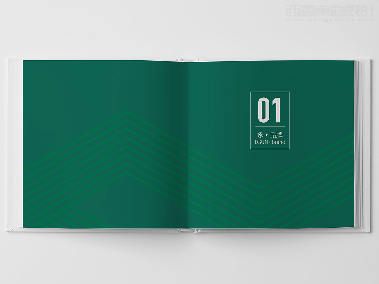山東日照大象房屋建設(shè)公司畫冊設(shè)計之內(nèi)頁設(shè)計